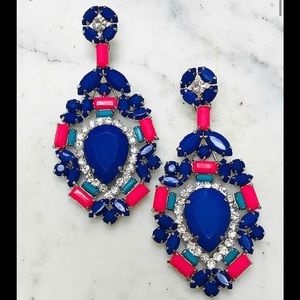 Exquisite Jewel Dangle Blue,Boutique